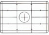 Verre de vis&eacute;e enti&egrave;rement d&eacute;poli quadrill&eacute;